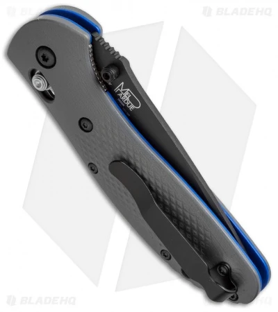 Benchmade Griptilian AXIS Lock Knife Gray/Blue G-10 (3.45" Black) 551BK-1 3 Benchmade Griptilian AXIS Lock Knife Gray/Blue G-10 (3.45" Black) 551BK-1 - Image 3