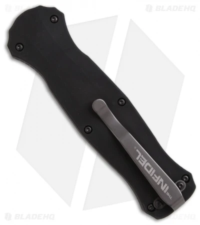 Benchmade Infidel D/E Dagger OTF Automatic Knife (3.91" Black) 3300BK 2 Benchmade Infidel D/E Dagger OTF Automatic Knife (3.91" Black) 3300BK - Image 2