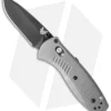 Benchmade Mini Barrage AXIS-Assist Knife Gray G-10 (2.91" Black) 585BK-2